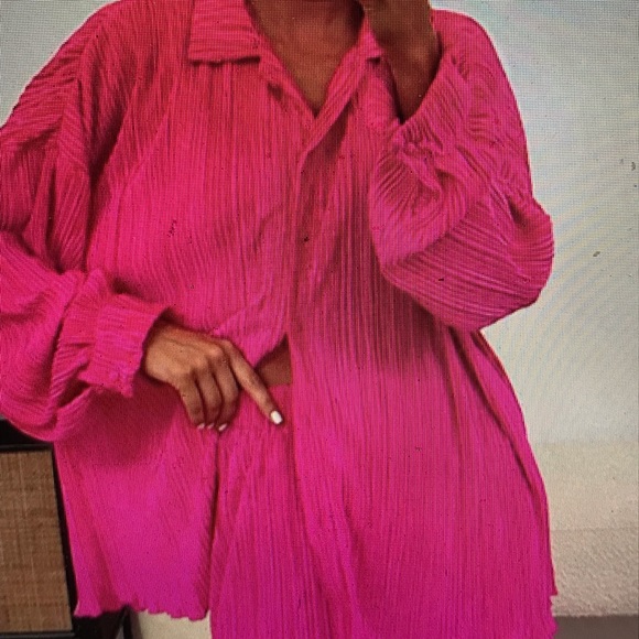 REVOLVE Pink Ribbed Set - Picture 6 of 6